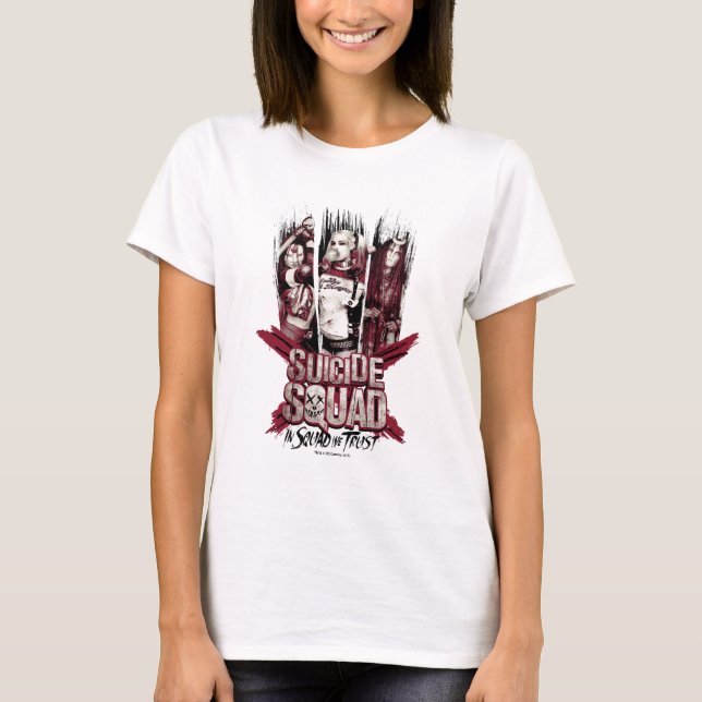 Suicide Squad | Squad Girls "In Squad We Trust" Tröja (Framsida)