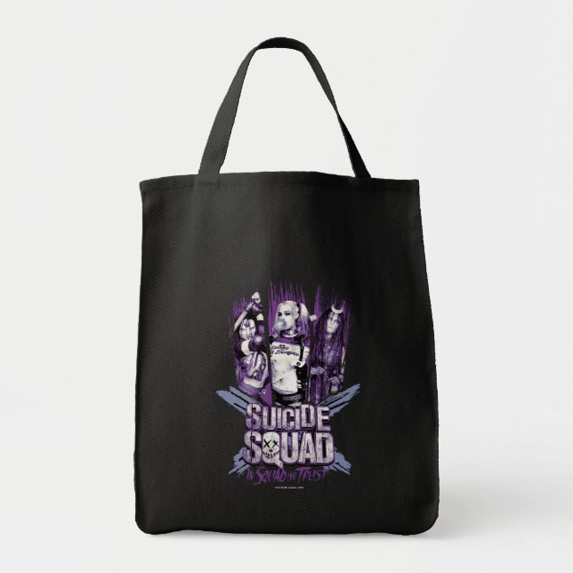Suicide Squad | Squad Girls "In Squad We Trust" Tygkasse (Framsidan)