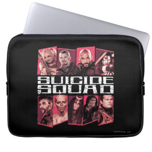 Suicide Squad   Task Force X Group Emblem Laptop Fodral