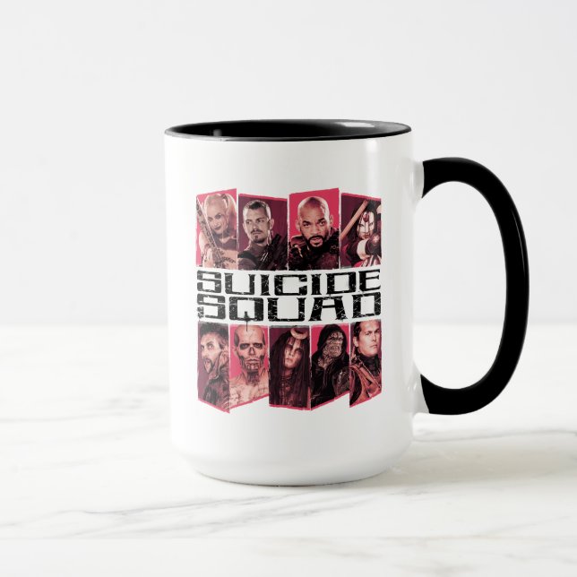 Suicide Squad | Task Force X Group Emblem Mugg (Höger)