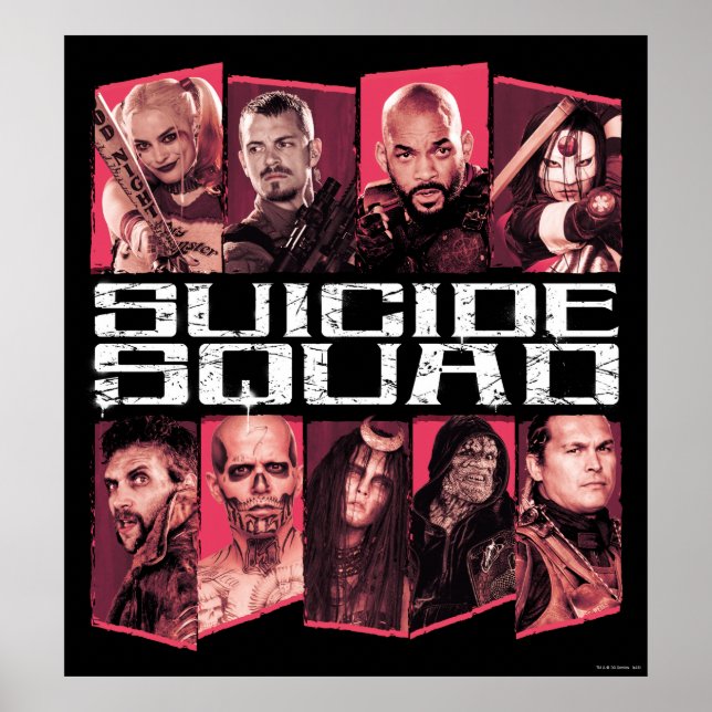 Suicide Squad | Task Force X Group Emblem Poster (Framsidan)