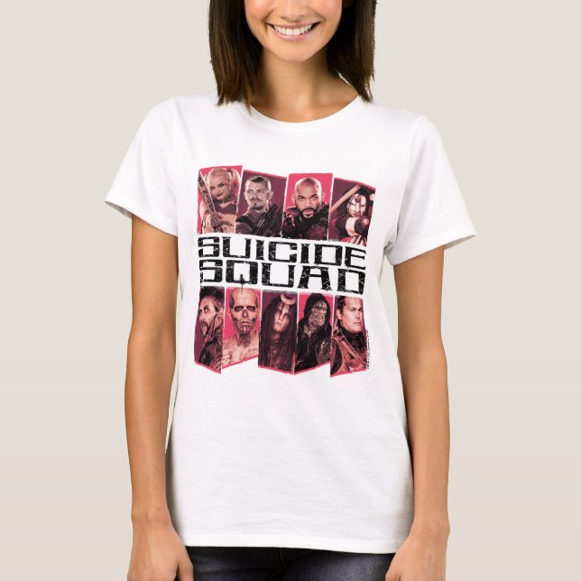 Suicide Squad | Task Force X Group Emblem T-shirt (Framsida)