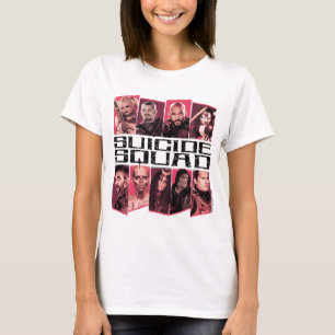 Suicide Squad Task Force X Group Emblem Tee Shirt