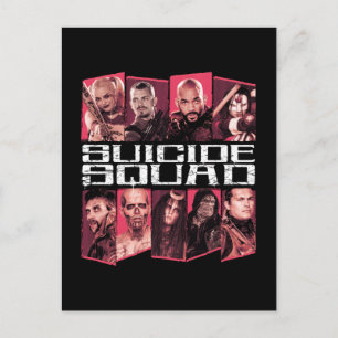 Suicide Squad   Task Force X Group Emblem Vykort