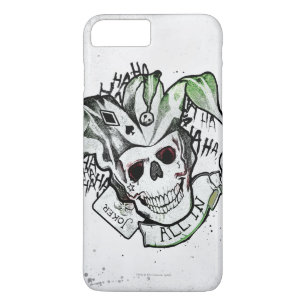 Suicide Squad   Tattokonst för Joker Skull "all i