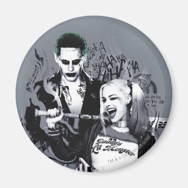 Suicide Squad | Värsta av de värsta Magnet (Framsidan)