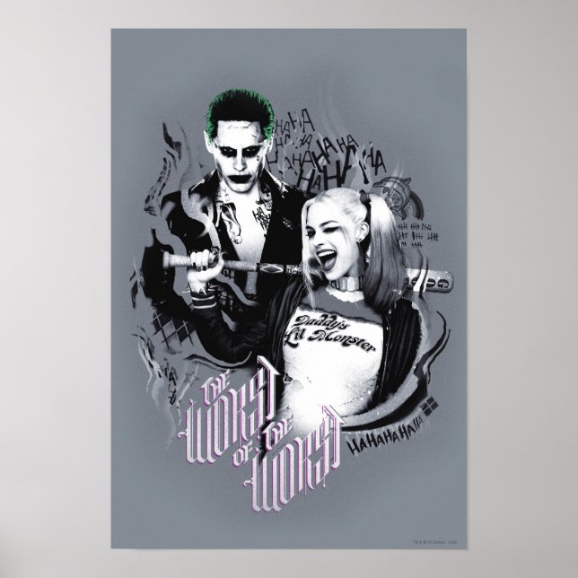 Suicide Squad | Värsta av de värsta Poster (Framsidan)