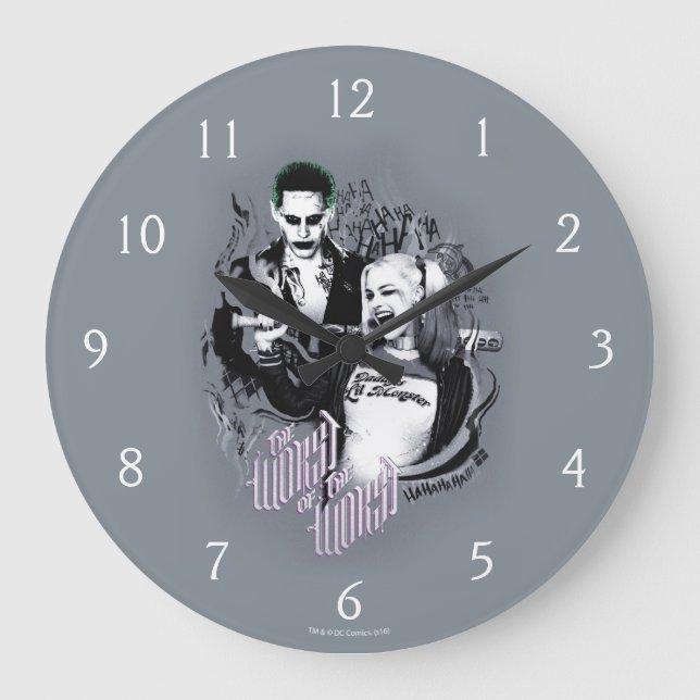 Suicide Squad | Värsta av de värsta Stor Klocka (Framsida)