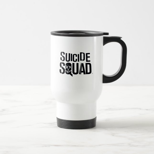 Suicide Squad | Vit Logotyp Resemugg (Höger)