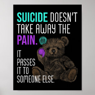 Suicide tar inte bort de smärtsamma självtillhörig poster