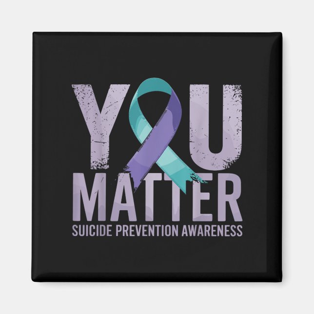 Suicides Prevention Shirts Suicide Awareness  Magnet (Framsidan)