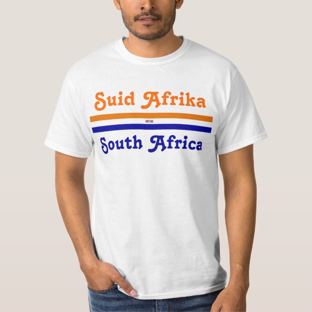 Suid Afrika/Sydafrika Tee (Framsida)