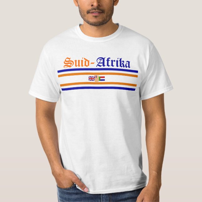 Suid-Afrika Tee (Framsida)