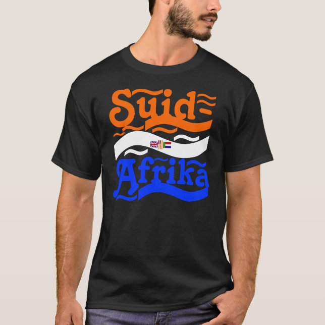 Suid-Afrika Tee Shirt (Framsida)