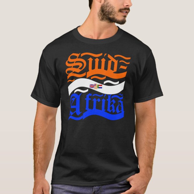 Suid-Afrika Tee Shirt (Framsida)