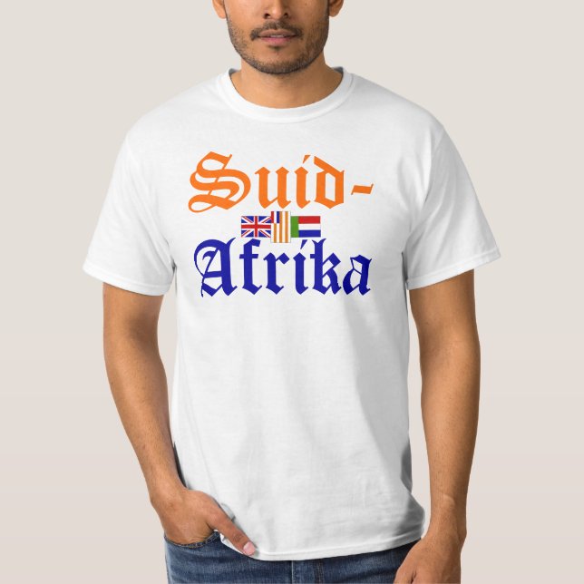 Suid-Afrika Tee Shirt (Framsida)