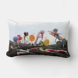 Suikerfeest oogstende Fubby's. Lumbarkudde