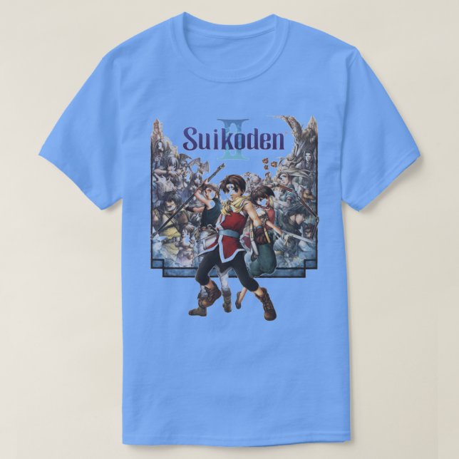 Suikoden 2 title t shirt (Design framsida)