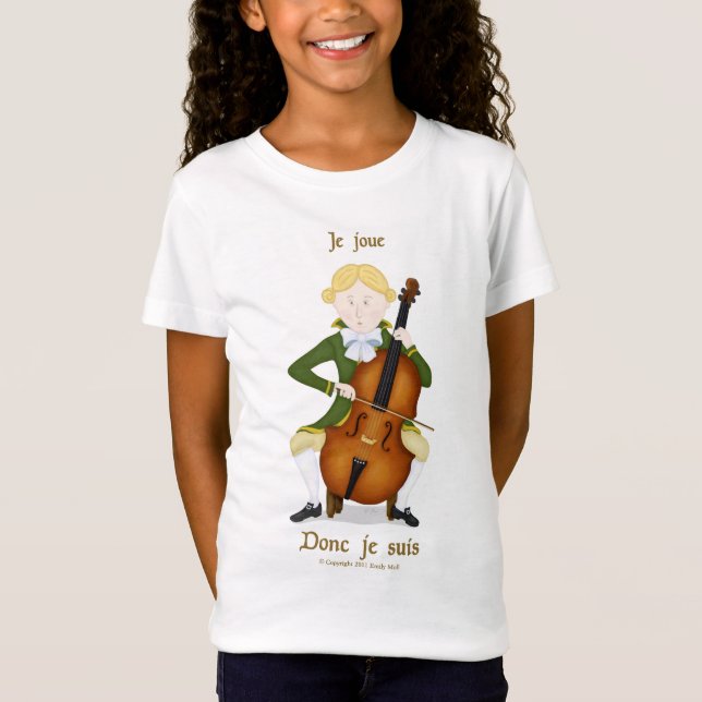 Suis för je för Je jouedonc Tee Shirt (Framsida)
