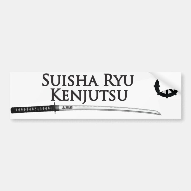 Suisha Ryu Kenjutsu Bildekal (Framsidan)