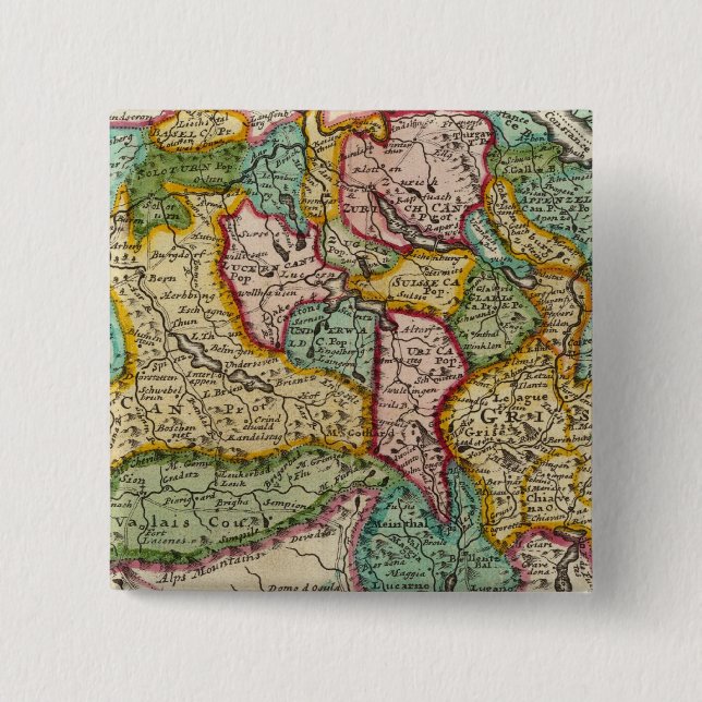 Suisse eller Schweiz Knapp (Framsida)