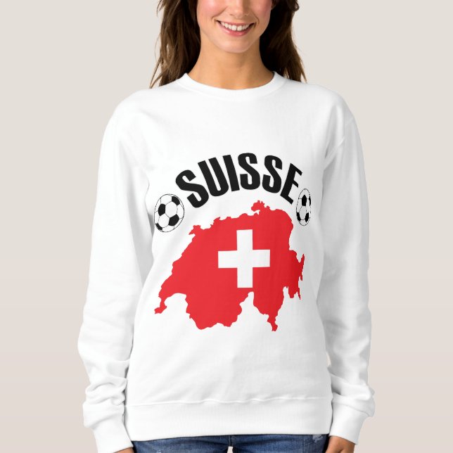 Suisse Football Schweiz Oceaner T Shirt (Framsida)