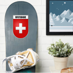 Suisse Schweiz Jackande av Arm Klistermärken