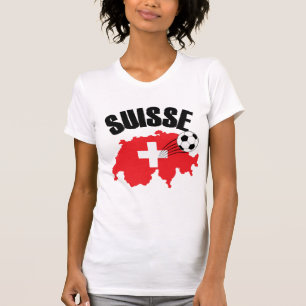 Suisse Schweiz Karta Swiss Ocer T Shirt