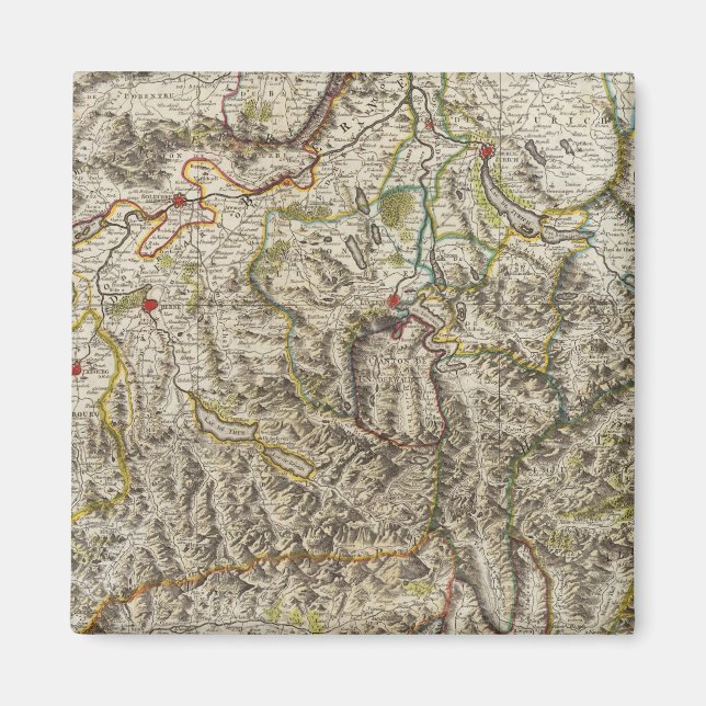 Suisse - Schweiz Magnet (Framsidan)
