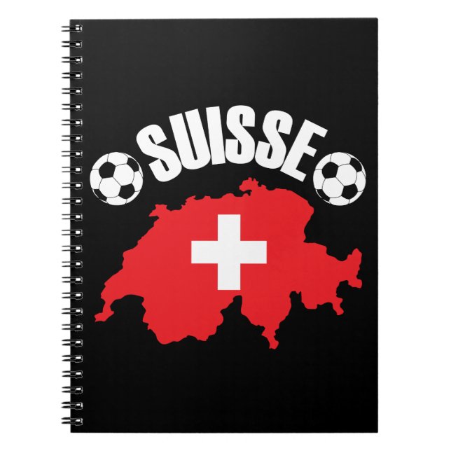Suisse Schweiz Oceaner Anteckningsbok (Framsidan)