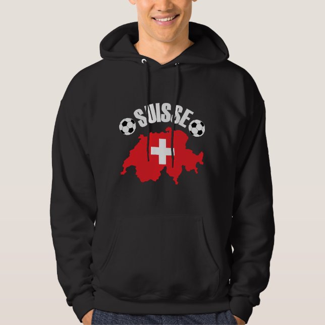Suisse Schweiz Oceaner Hoodie (Framsida)