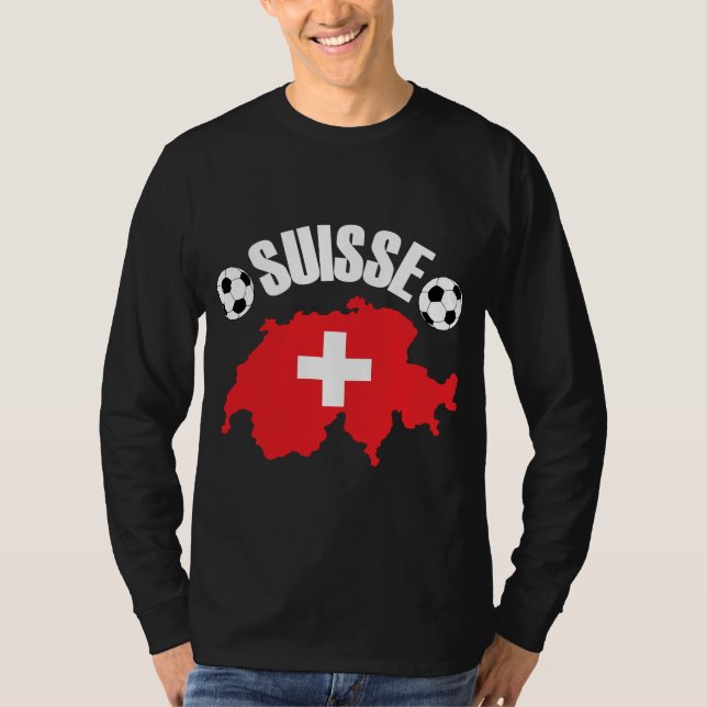 Suisse Schweiz Oceaner T Shirt (Framsida)