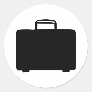 Suitcase Runt Klistermärke
