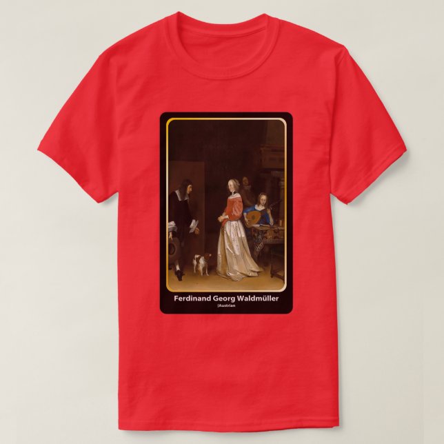 Suitorbesöket 1658 al ART T Shirt (Design framsida)