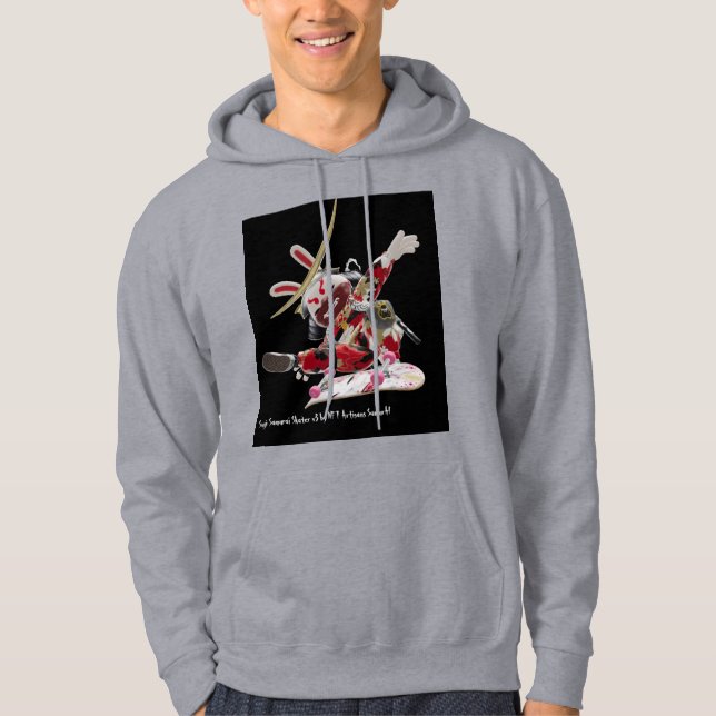 Suji Samurai Skater v3 Tri-Blend Shirt Hoodie (Framsida)