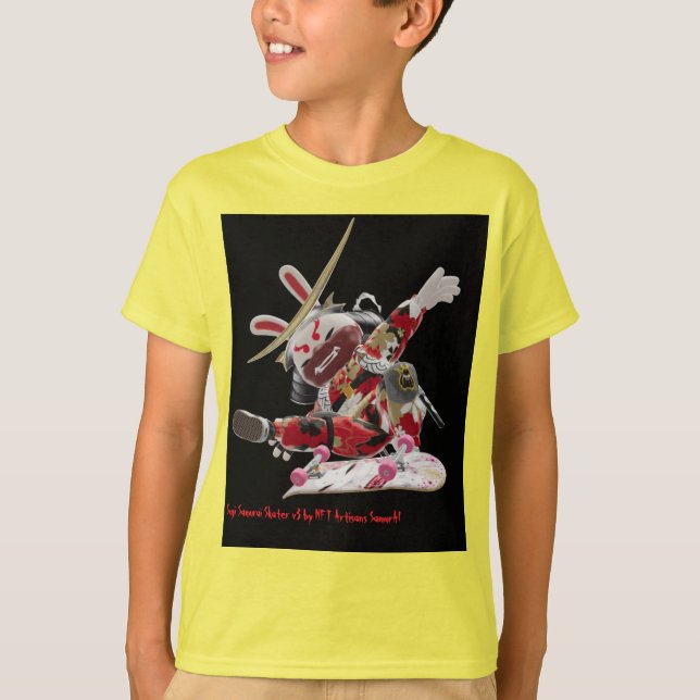 Suji Samurai Skater v3 Tri-Blend Shirt T (Framsida)