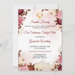 Sukhmani Sahib Paath-inbjudan, Akhnda Väg Inbjudningar