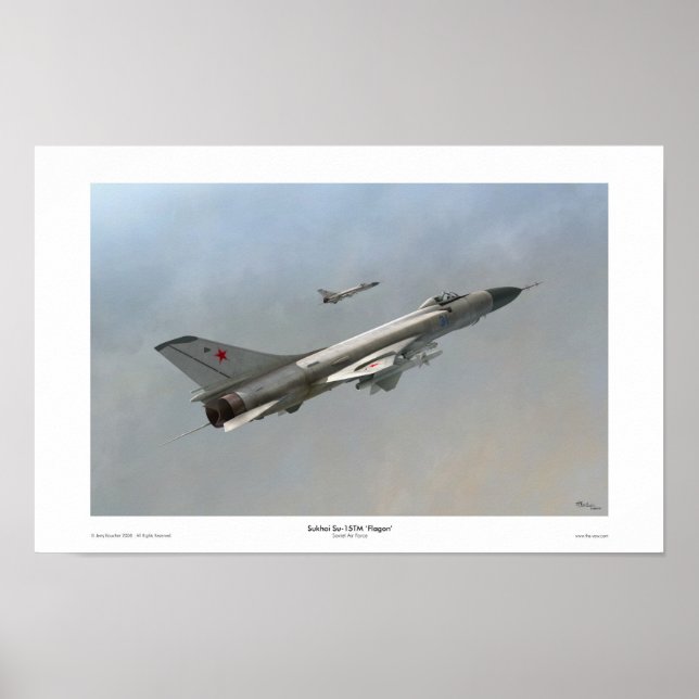 Sukhoi Su-15TM Poster (Framsidan)