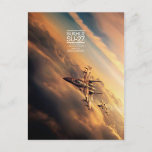 Sukhoi Su-27-vykort Vykort