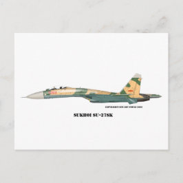 Sukhoi SU-27SK Flanker Vykort