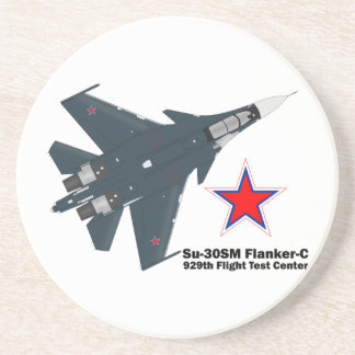 Sukhoi Su-30SM Flanker-C VKS Underlägg Sandsten