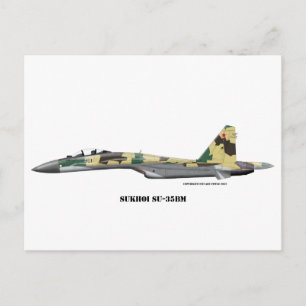 Sukhoi SU-35BM Vykort