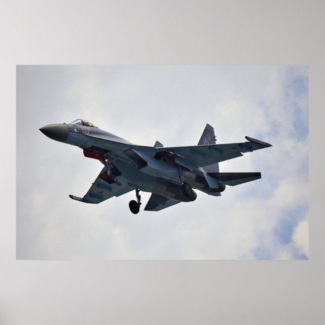 Sukhoi Su-35S Poster (Framsidan)