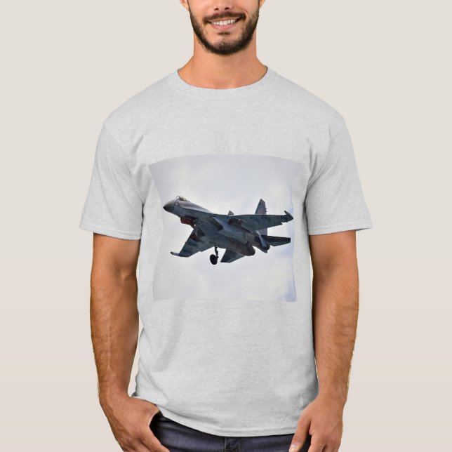 Sukhoi Su-35S T Shirt (Framsida)