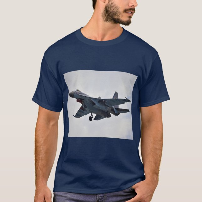 Sukhoi Su-35S T Shirt (Framsida)