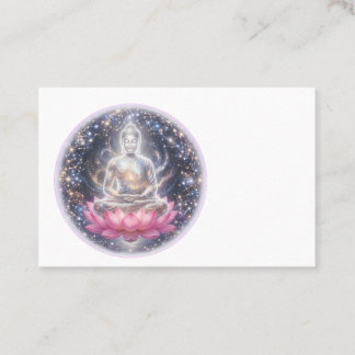 Sukiti Fridfull Meditations Lotus Konst Visitenkor Visitkort
