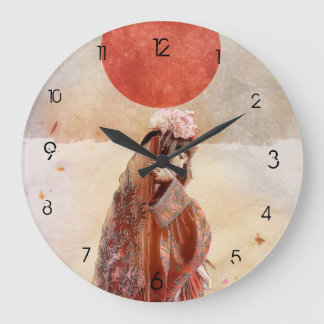 Sukiyaki som den stora rundan tar tid på med, stor klocka