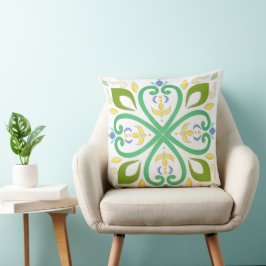 Sukjai Mandala - Throw Pillo med thai-inspirerad M Kudde