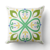 Sukjai Mandala - Throw Pillo med thai-inspirerad M