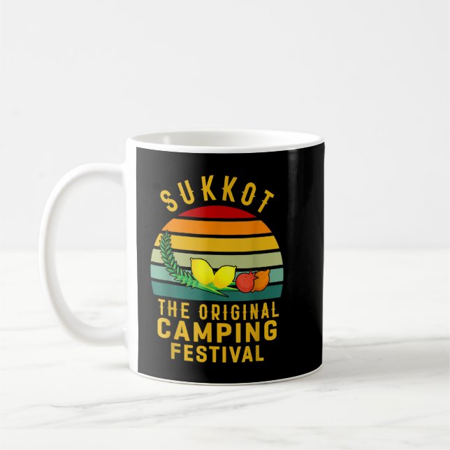 Sukkot, den ursprungliga campingfestivalen Sukkah  Kaffemugg (Vänster)